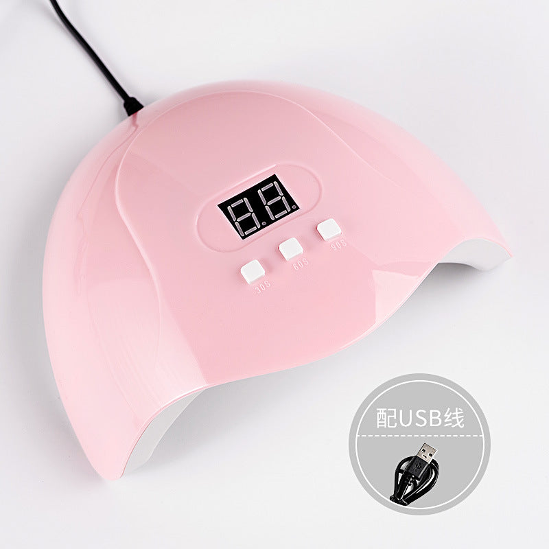 Wholesale Nail Light Therapy Machine 54W Quick-drying Sensor Home Pink Led Does Not Hurt Hands